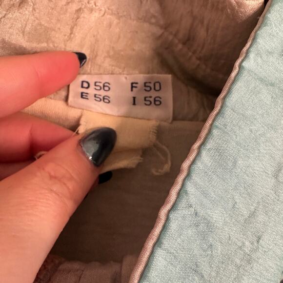 90s Vintage SERGIO TACCHINI | Blue and White Windbreaker Track Jacket Sz 56 / XL - Picture 6 of 7